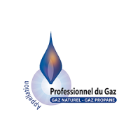 logo professionnel du gaz